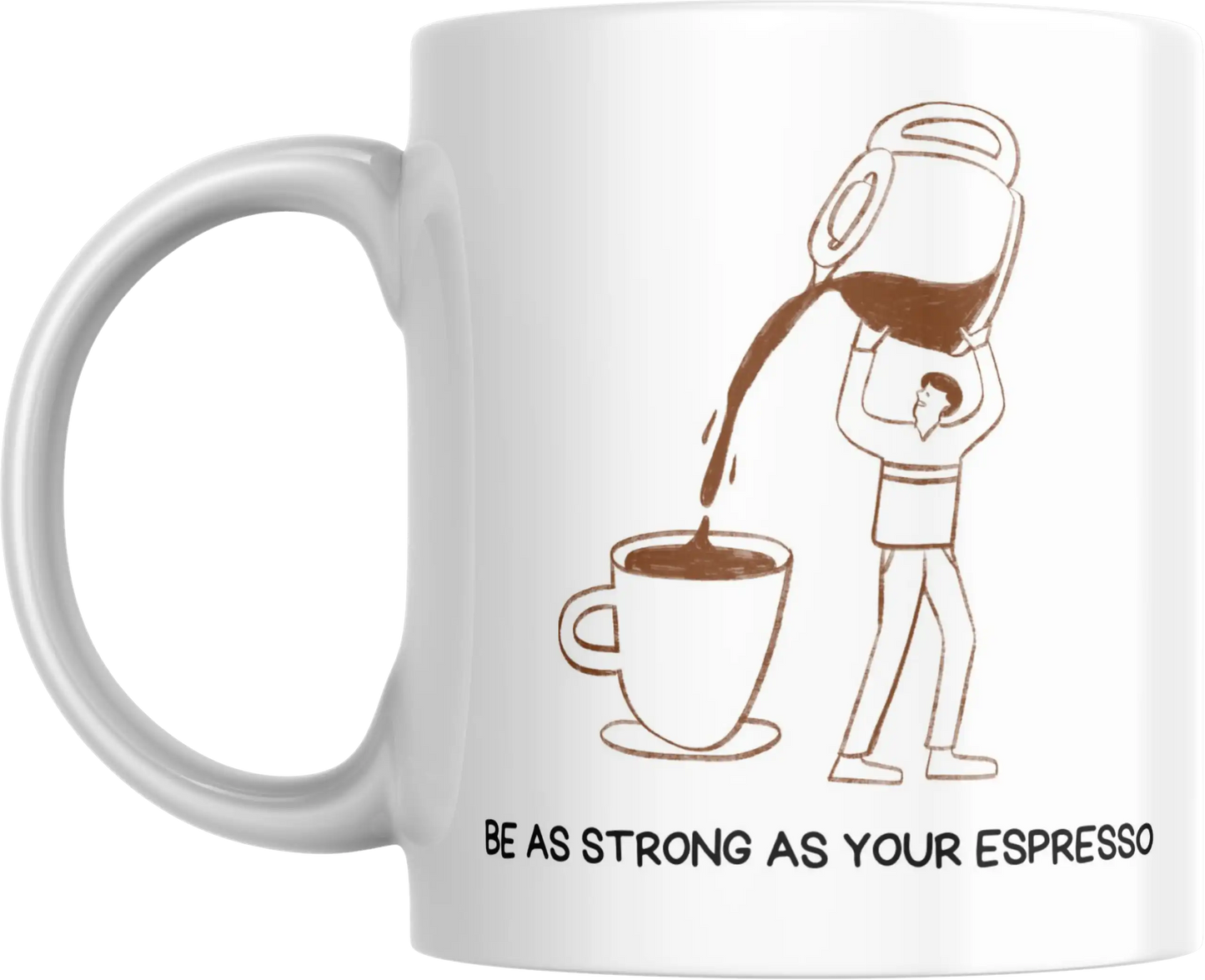 customised coffee mug for corporate employee