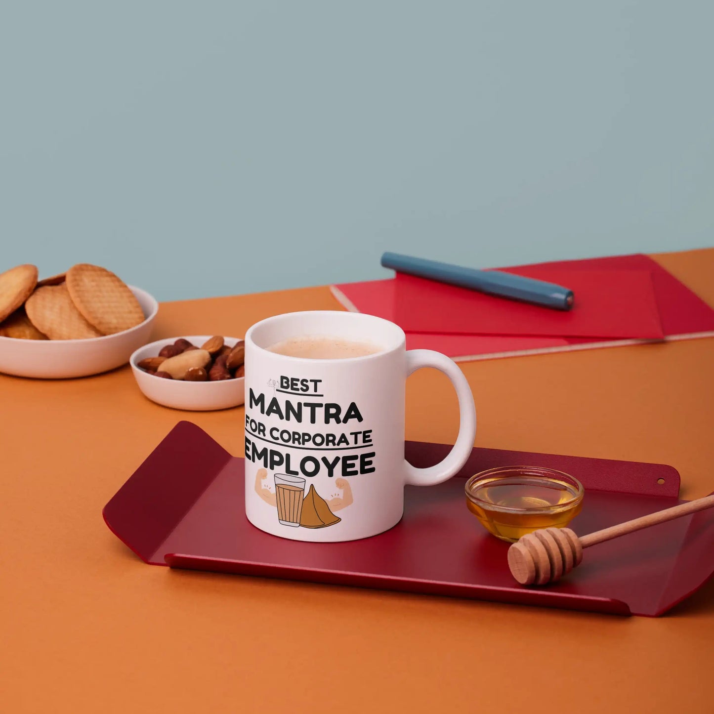 corporate memes print customised coffee mug