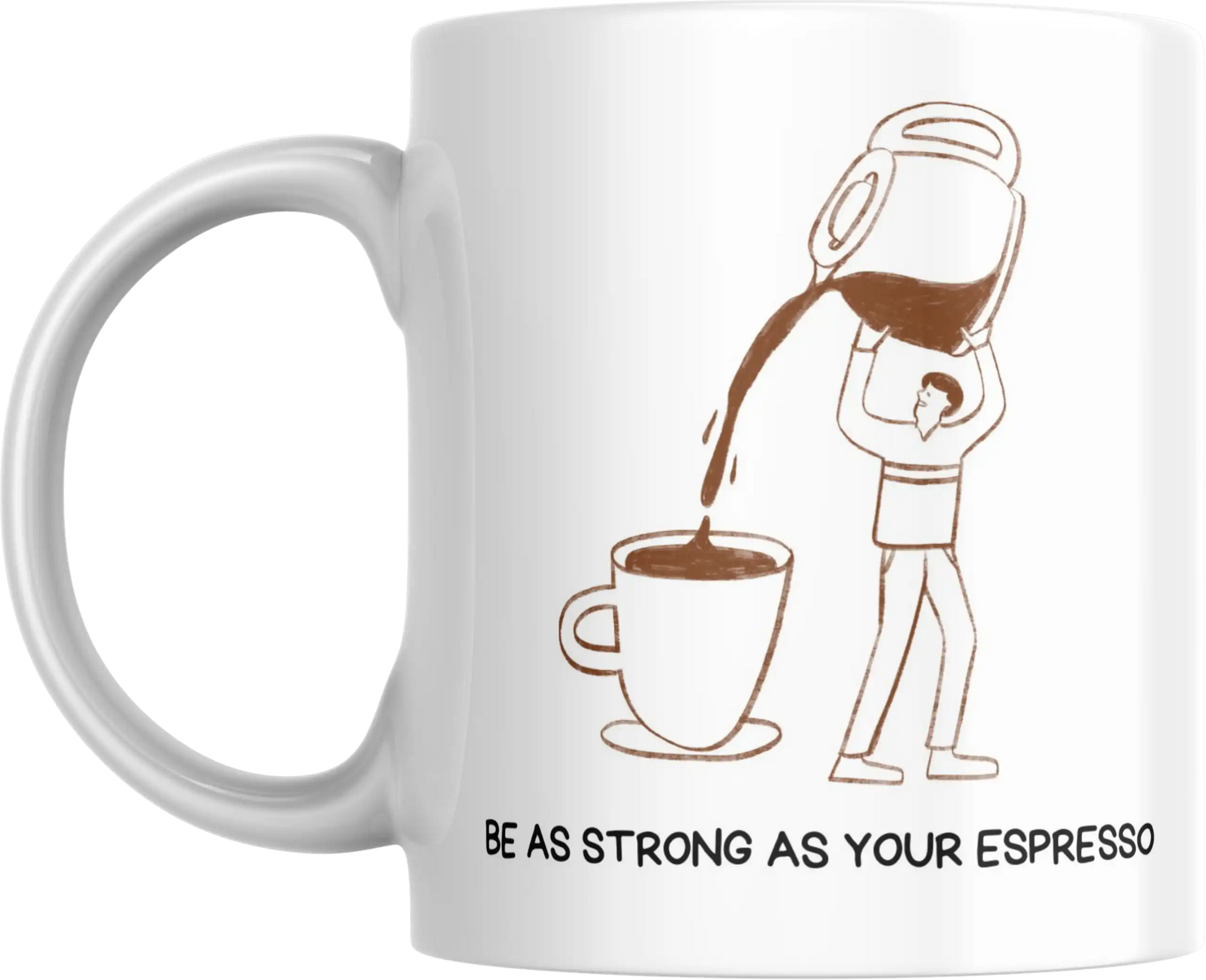 customised coffee mug for corporate employee