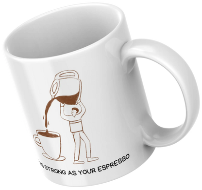 motivation quote print customised coffee mug