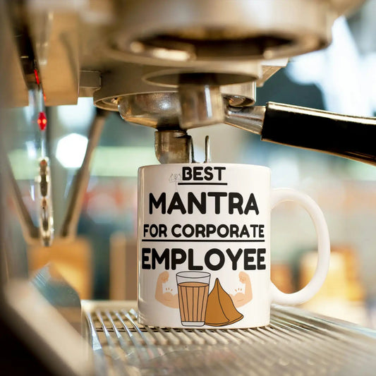 corporate joke print customised coffee mug