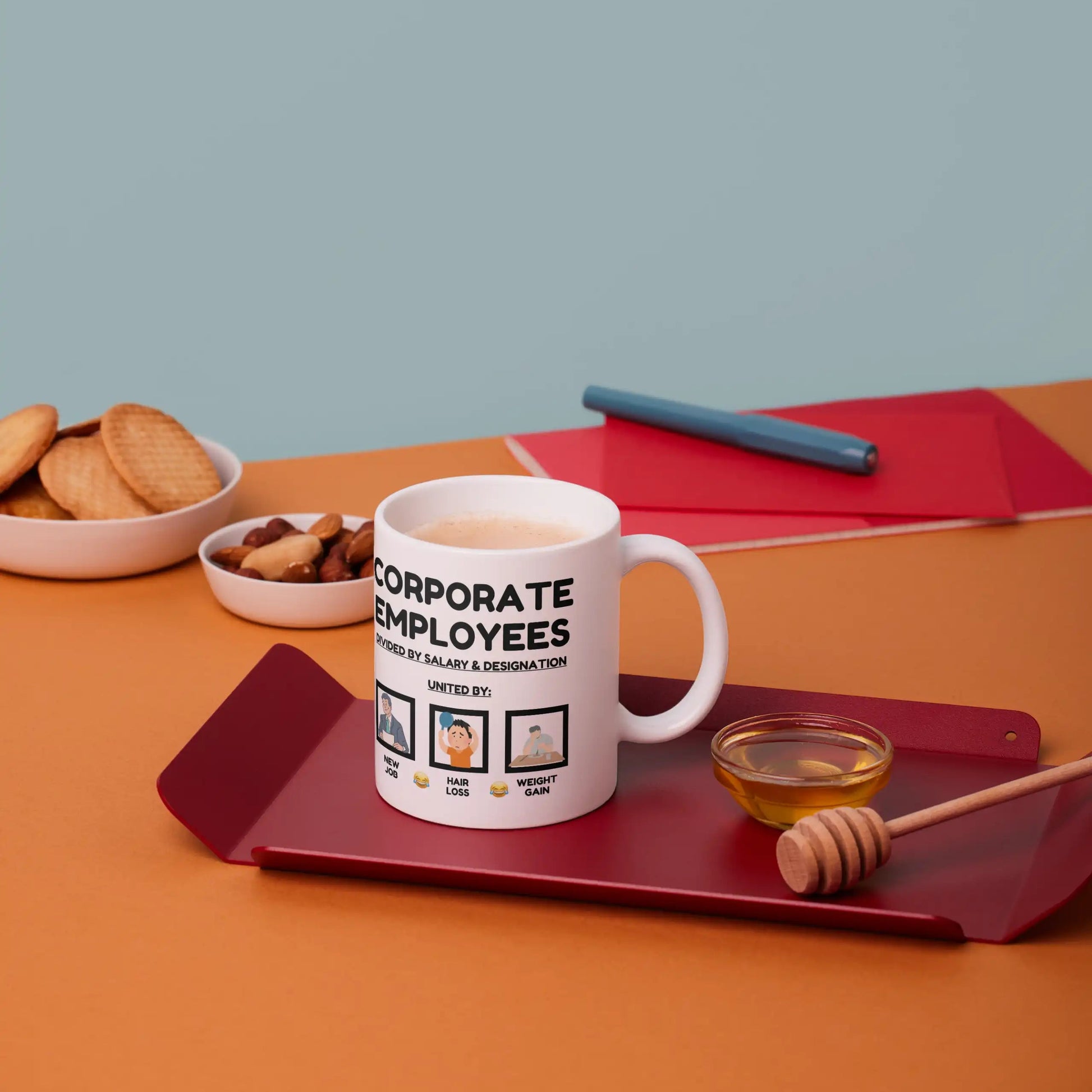 corporate jokes print customised coffee mug