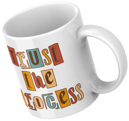 motivational print coffee mug