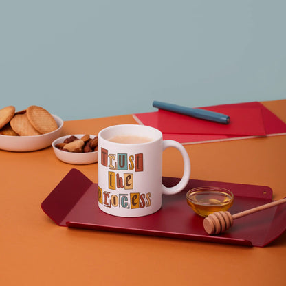 motivational quote design coffee mug